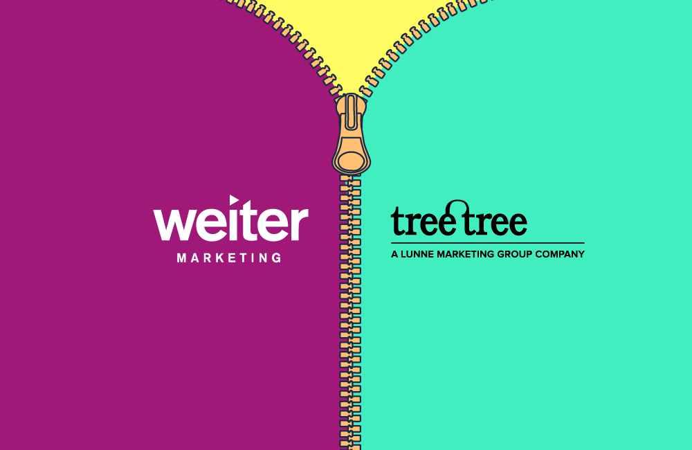 Weiter Marketing Acquisition By treetree. The successful transaction was facilitated by the M&A team at Merge.
